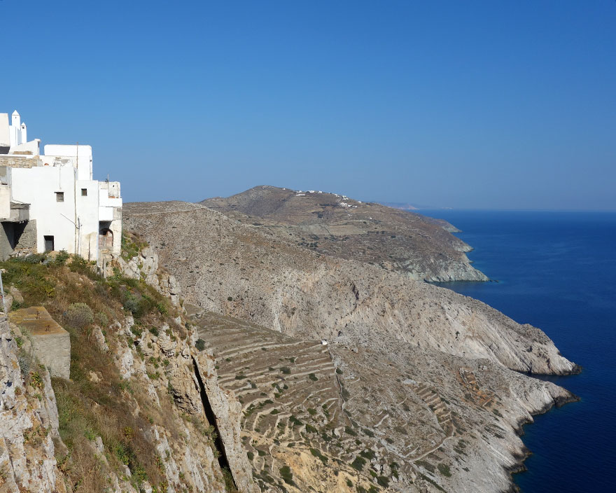 Η περιοχή της Πούντας στη Φολέγανδρο